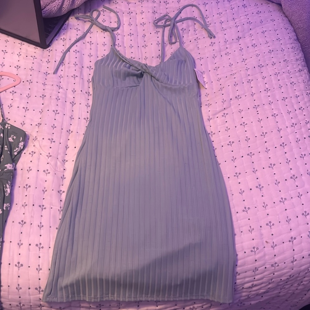 Altar’s State mini dress in light green